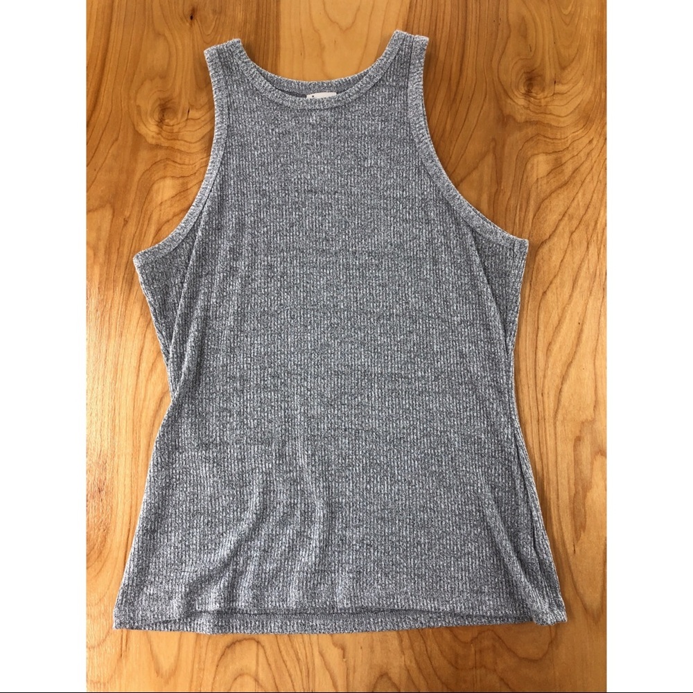 A NEW DAY | Size M High Neck Ribbed Tank